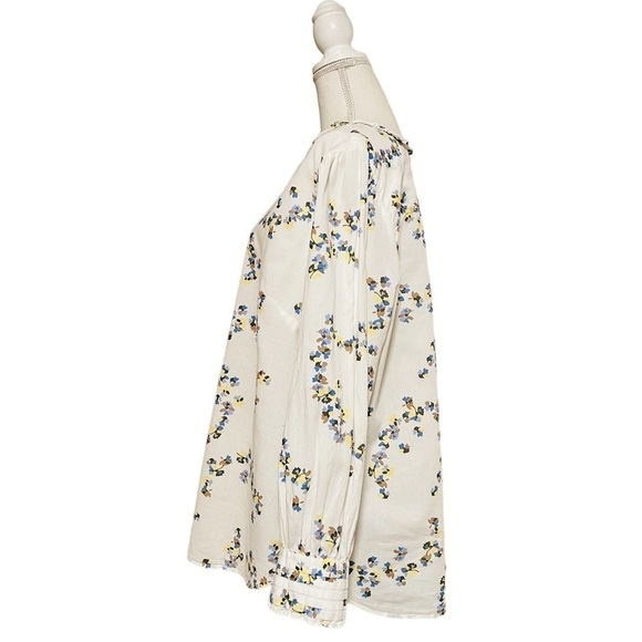 TALBOTS WOMENS PRETTY FLORAL LIGHTWEIGHT LONG SLEEVE SHIRT SIZE 2X - Picture 4 of 12